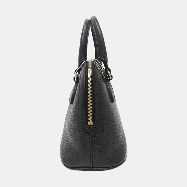 Dome Calfskin Black