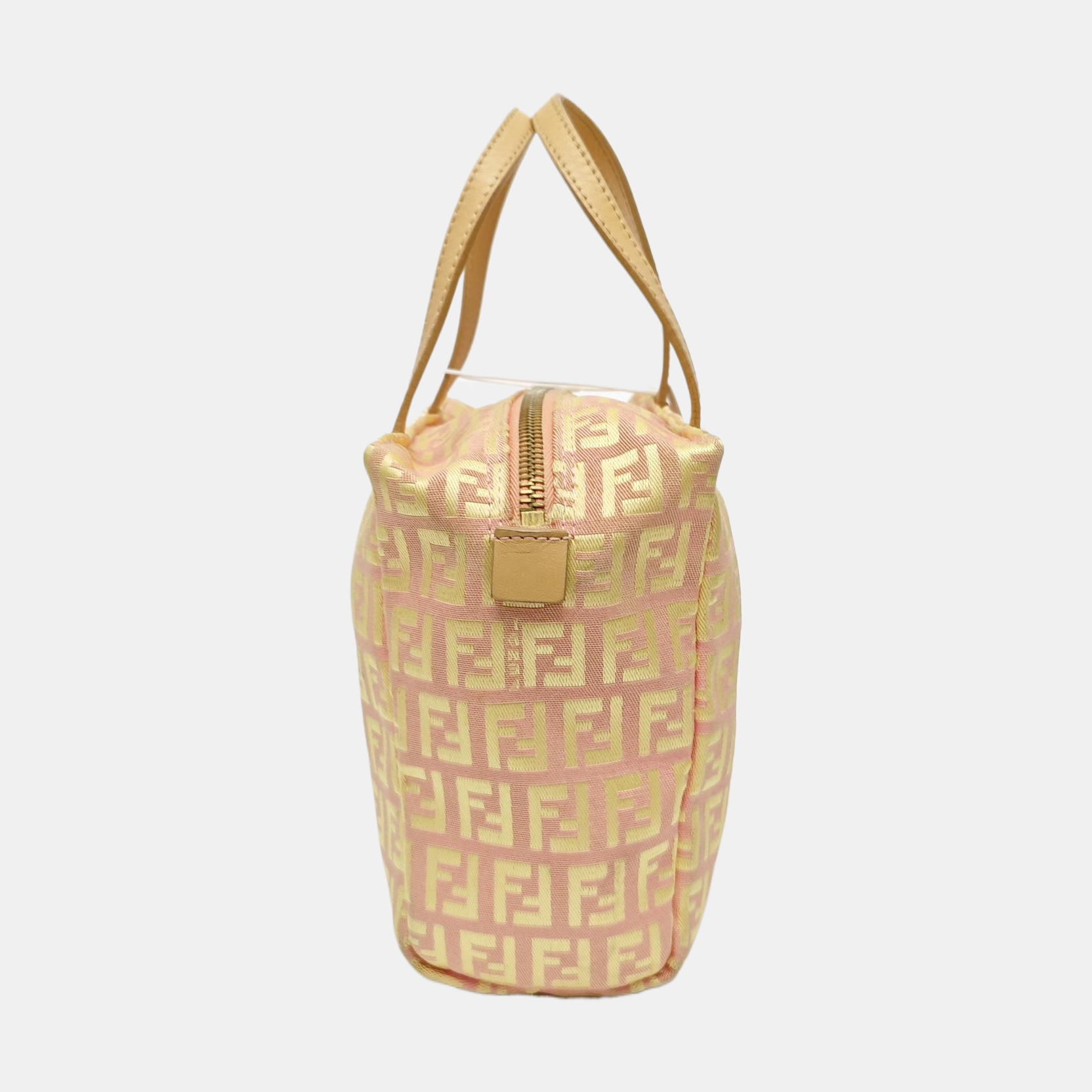 Canvas Top Handle Bag Red