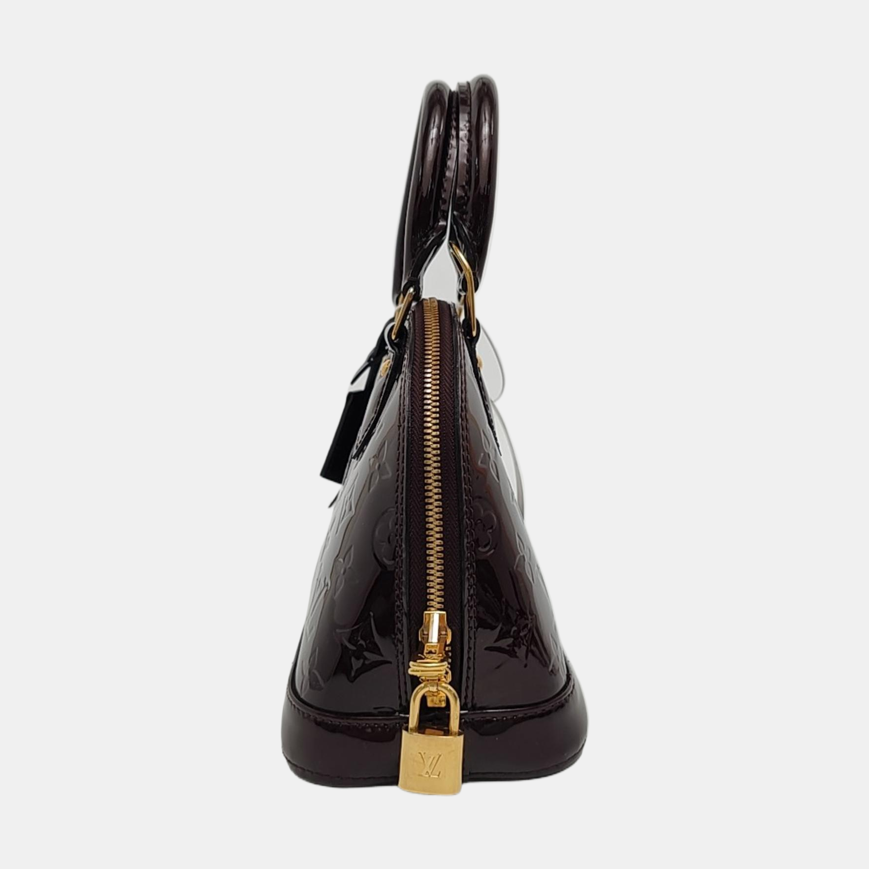 Authenticated pre-owned  ALMA BB Patent Leather Red - Crossbody Bag at Looply