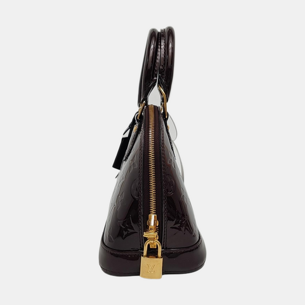 Authenticated pre-owned  ALMA BB Patent Leather Red - Crossbody Bag at Looply