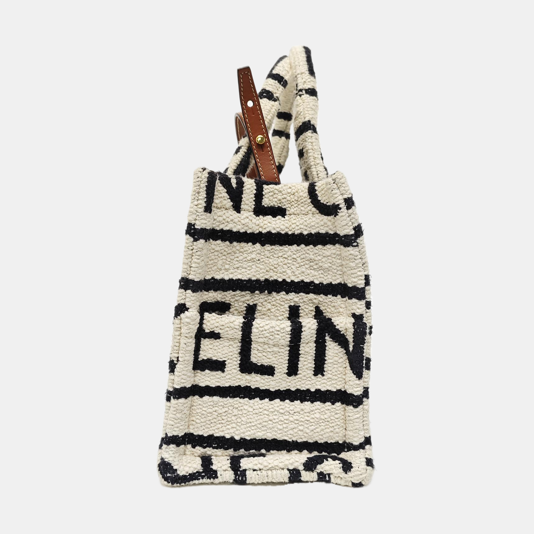 Fabric Tote Bag Beige