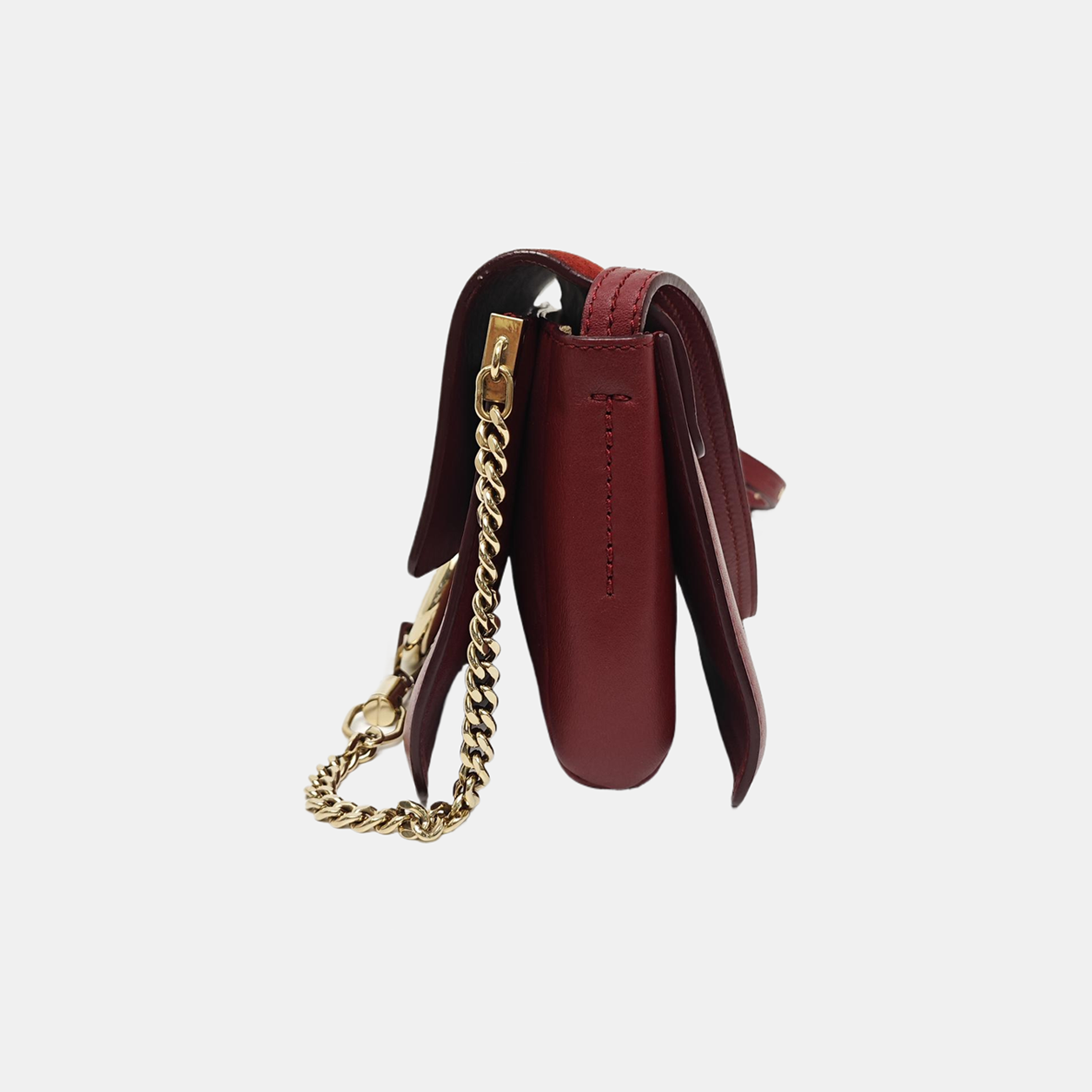 Faye Small Calfskin Red