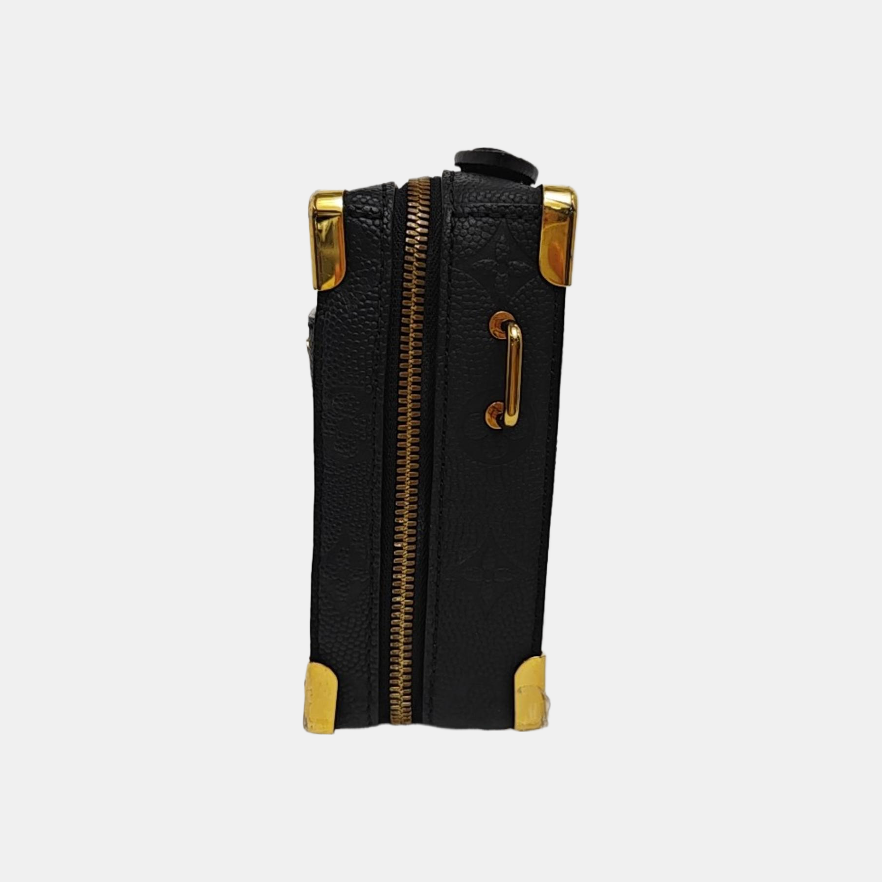 TRUNK Monogram Calfskin Black