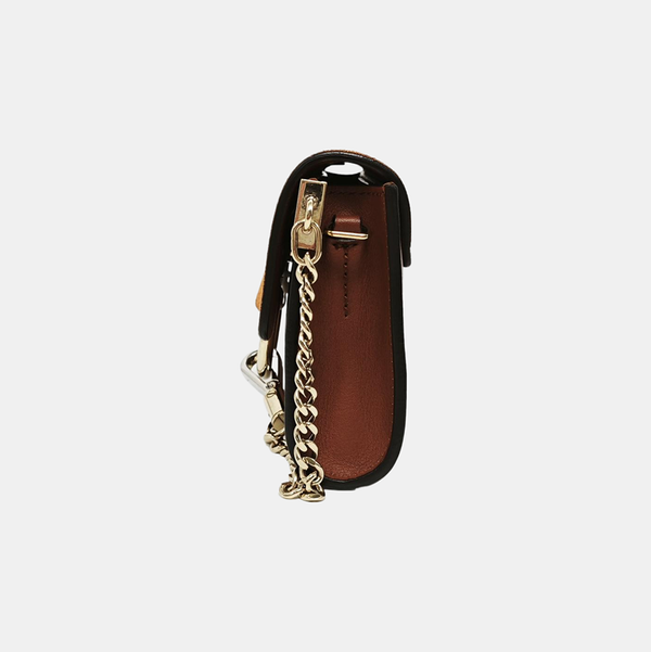 Faye Mini Calfskin Brown