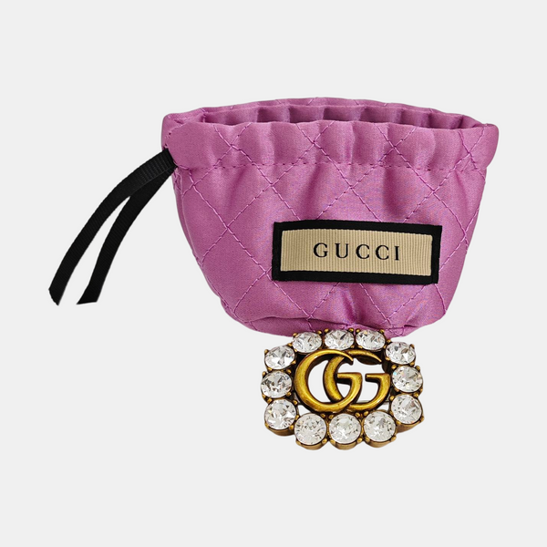 GG Running Metal Gold Brooch