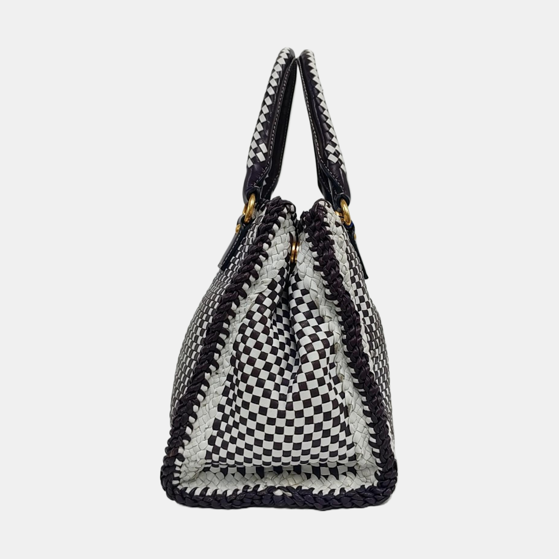 Calfskin Shoulder Bag Multicolor