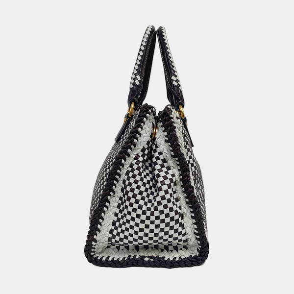 Calfskin Shoulder Bag Multicolor