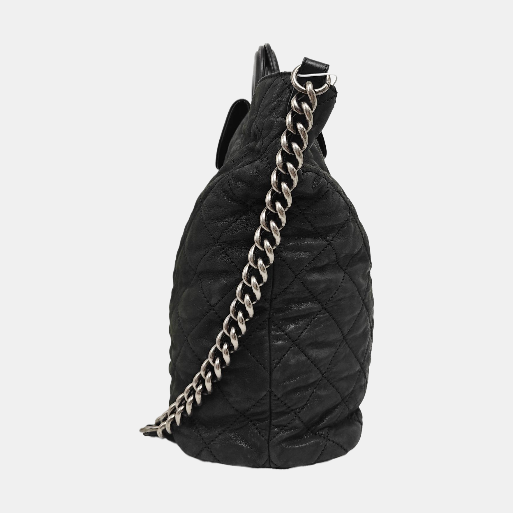 HAMPTONS CC Quilted Calfskin Green