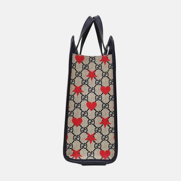 Children’s GG Bucket Monogram Coated Canvas Beige