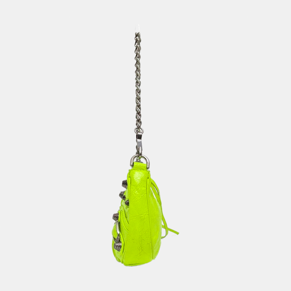 Le Cagole Mini Calfskin Green