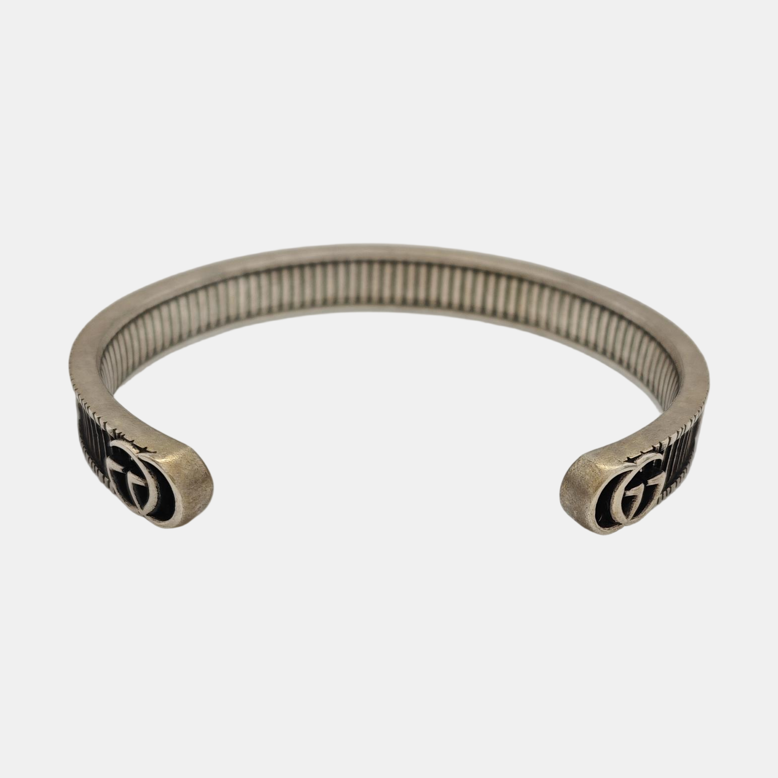 GG Running 925 Sterling Silver Bangle