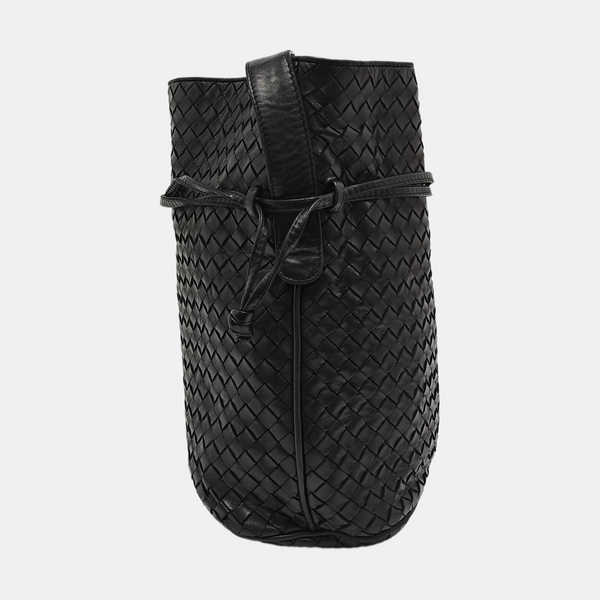 Lambskin Shoulder Bag Black