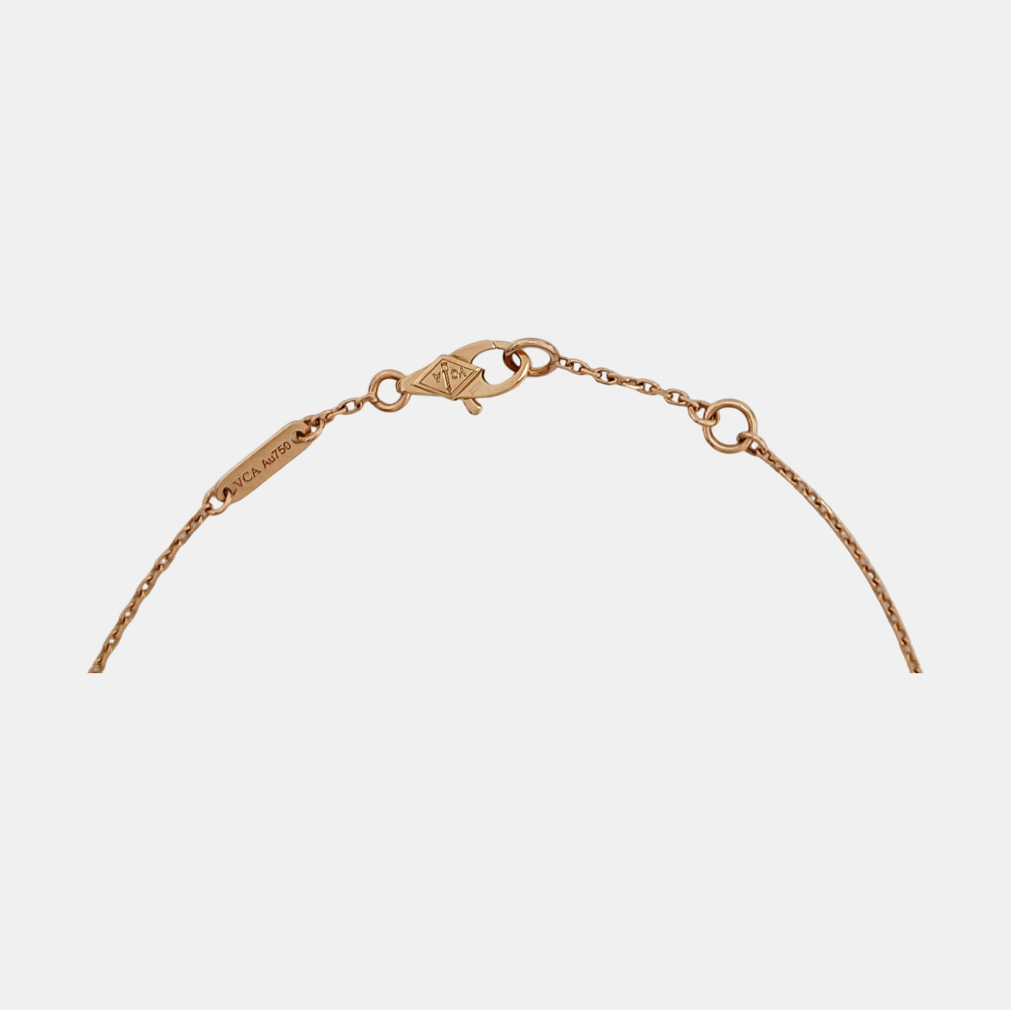 Sweet Alhambra 18k Rose Gold Bracelet