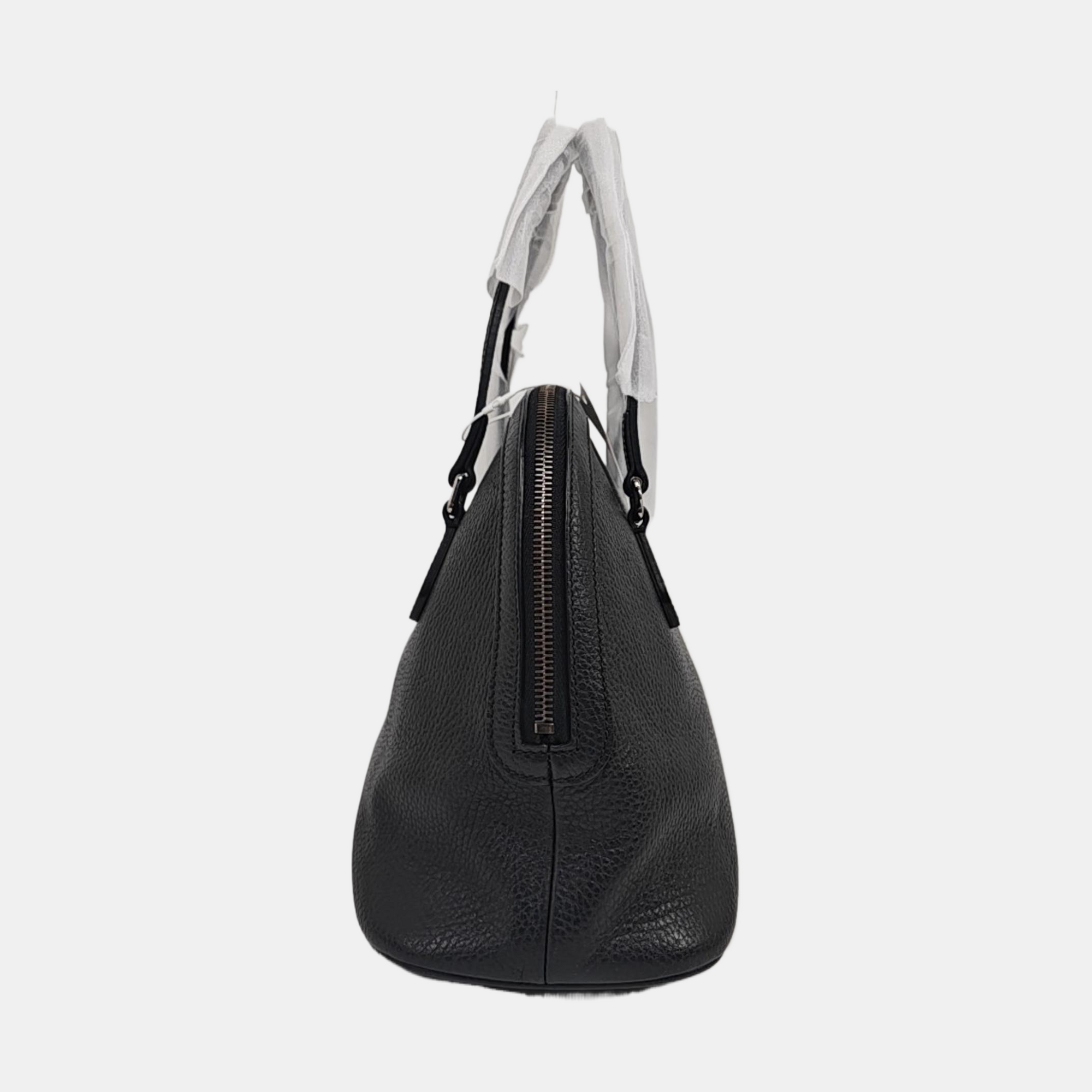 Microguccissima Calfskin Black