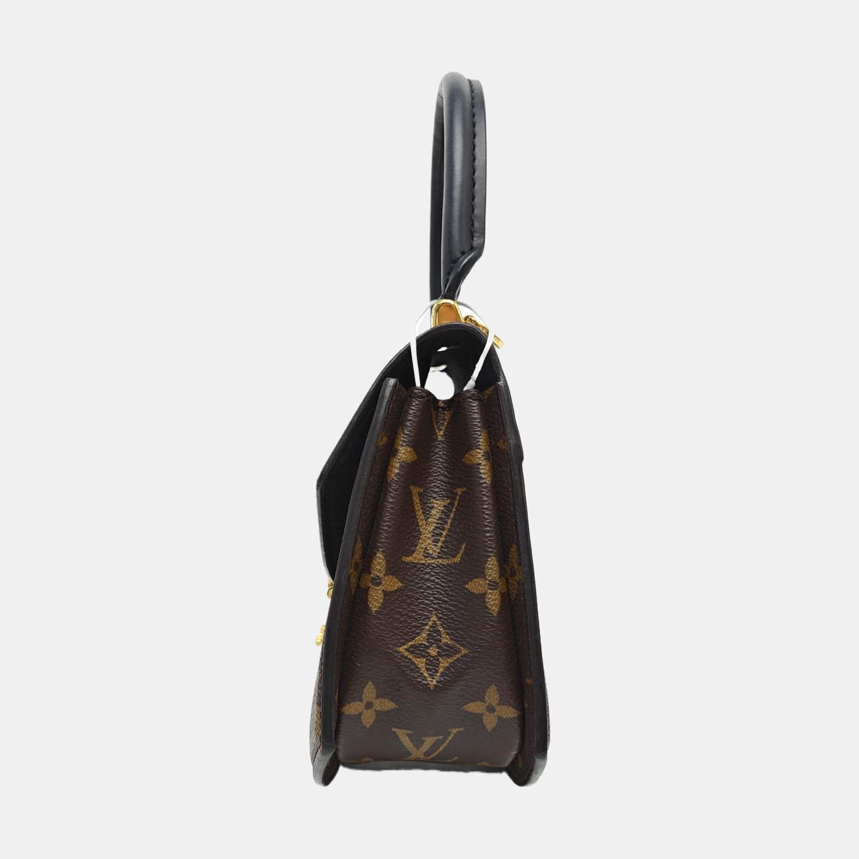 Monogram Coated Canvas Shoulder Bag Super Mini Brown