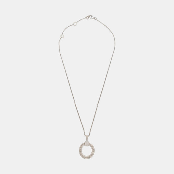 BVLGARI BVLGARI Collar de oro blanco de 18k y plata