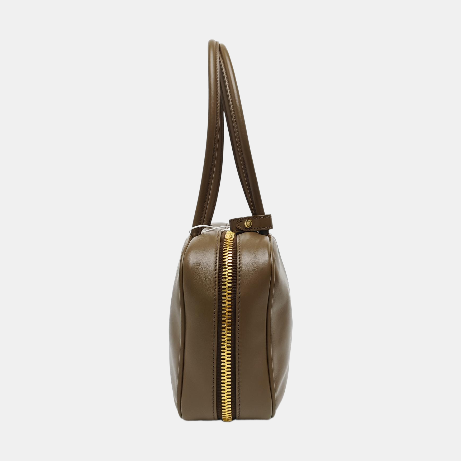Beau Medium Calfskin Gray