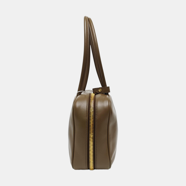 Beau Medium Calfskin Gray