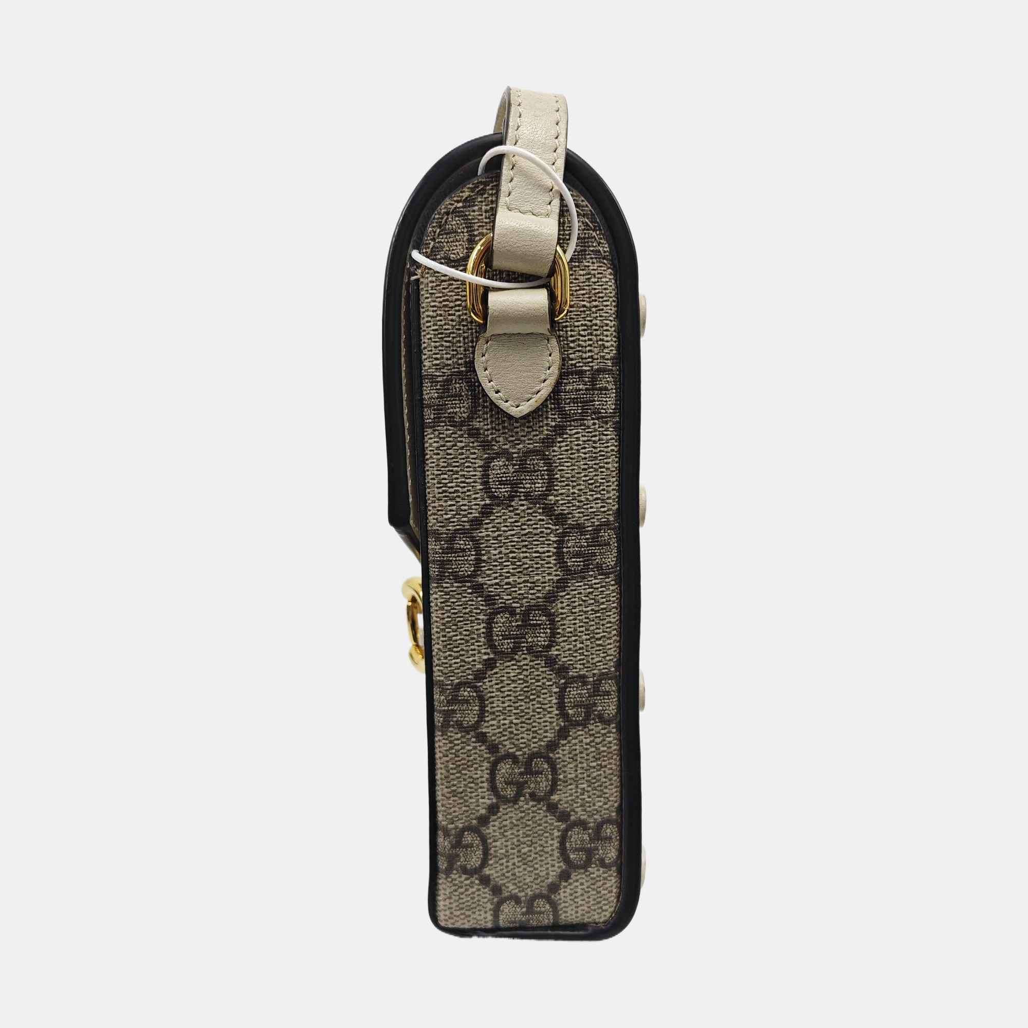 Horsebit 1955 Mini Coated Canvas Beige