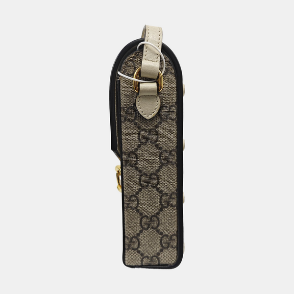 Horsebit 1955 Mini Coated Canvas Beige