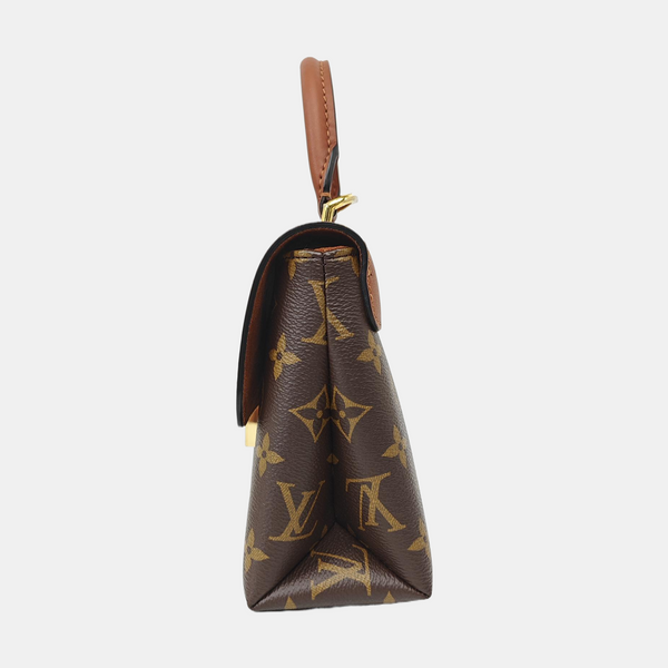LOCKY BB Monogram Coated Canvas Brown