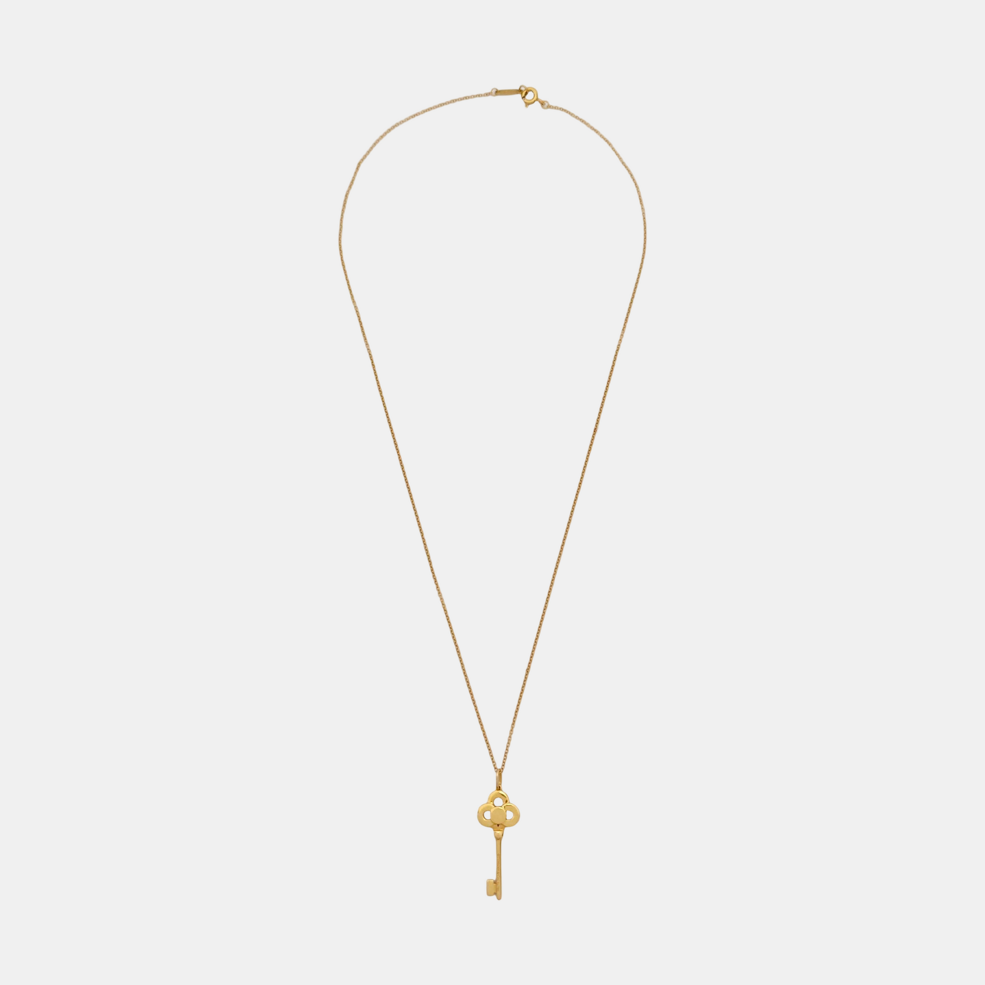 Tiffany Keys 18k Rose Gold Necklace