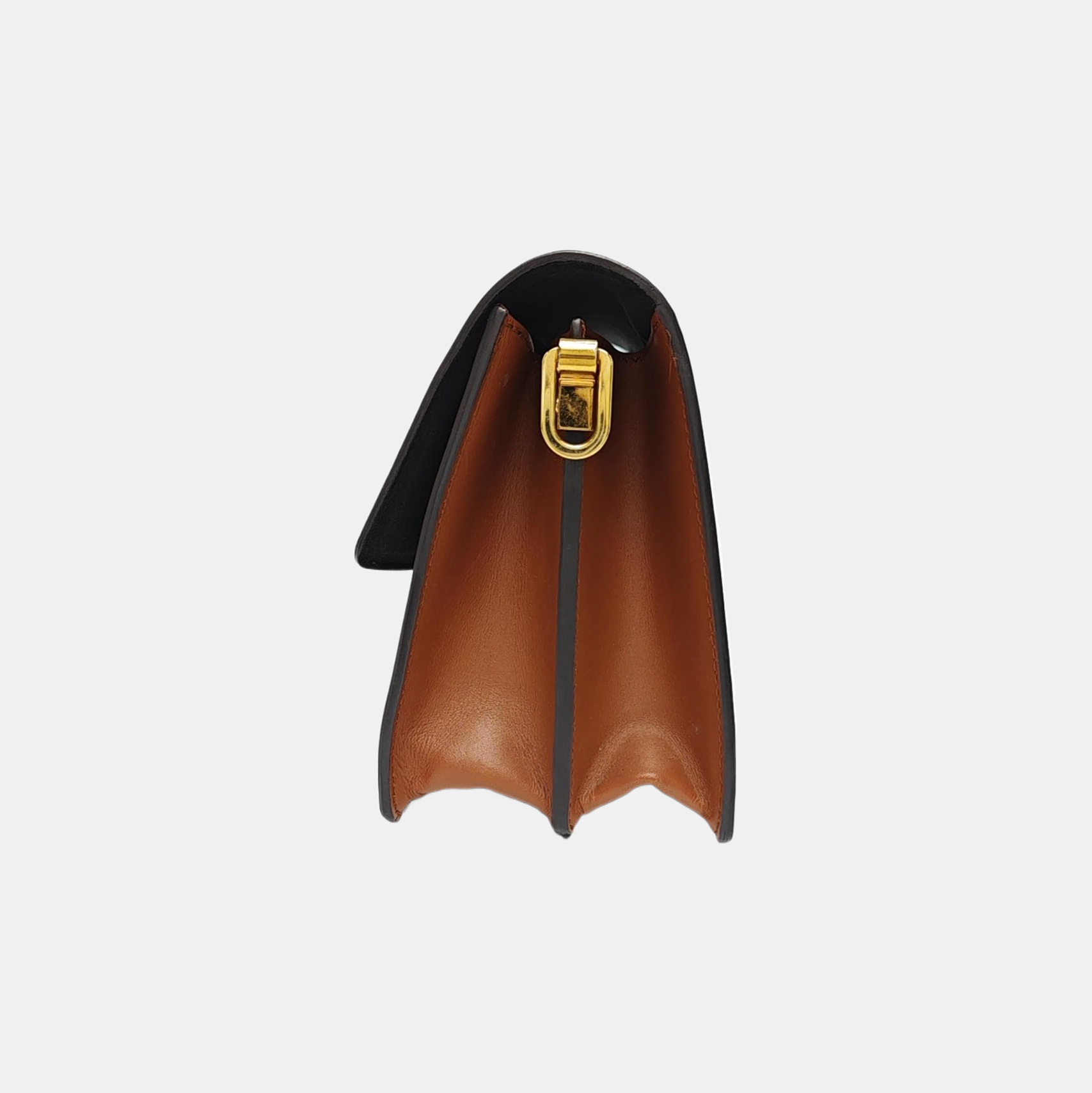 DAUPHINE MM Monogram Coated Canvas Brown