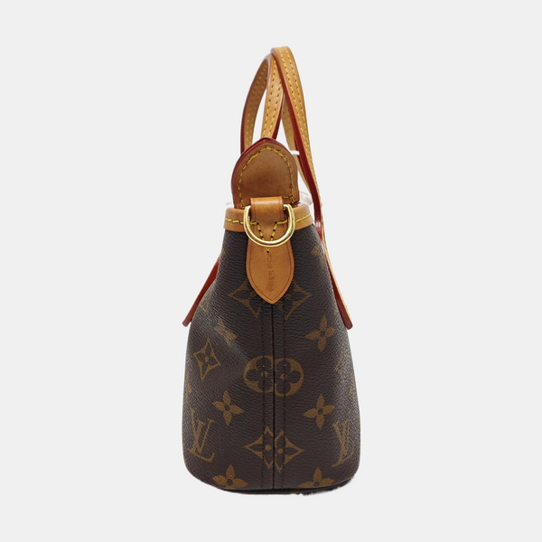 NEVERFULL BB Monogram Coated Canvas Brown
