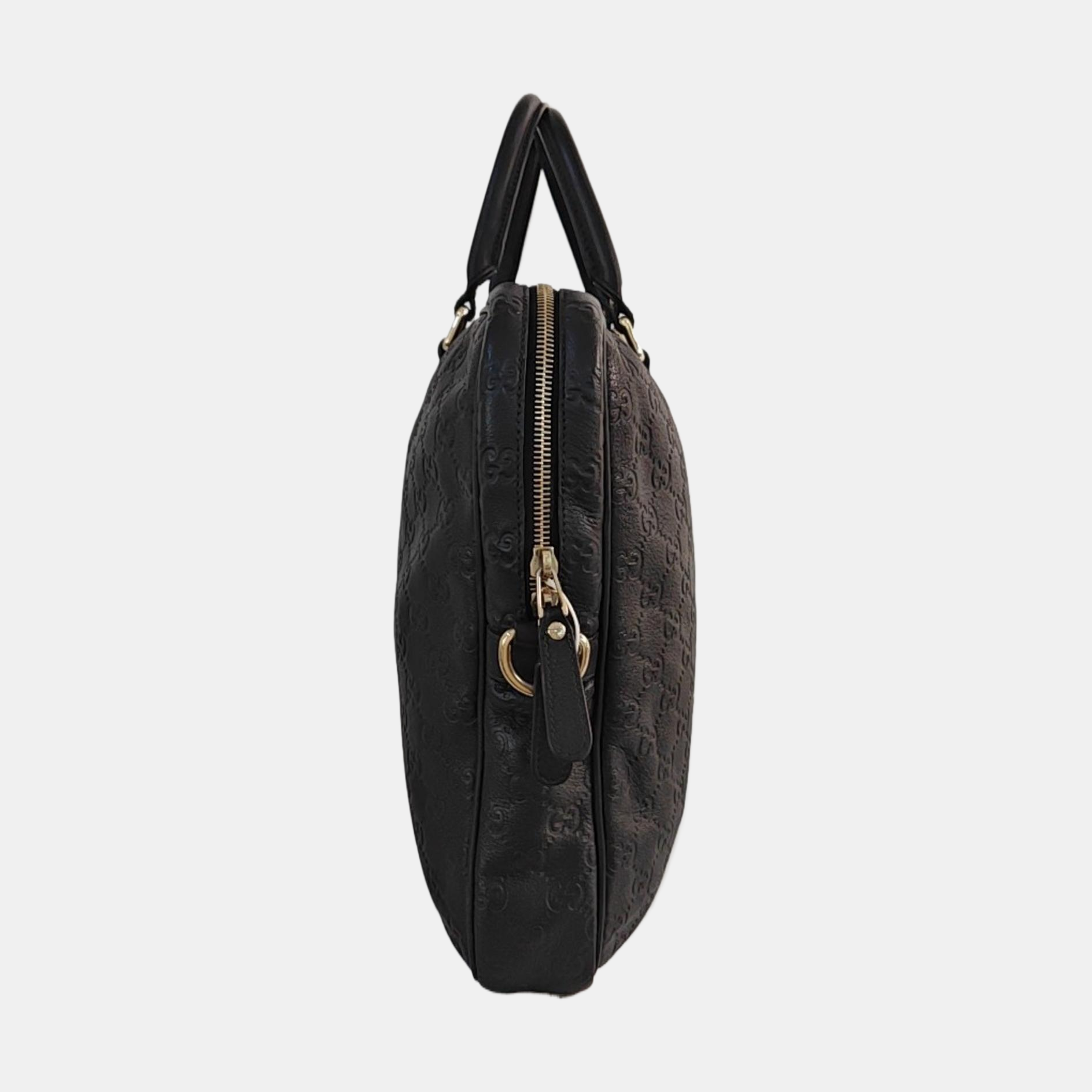 Duffle Monogram Calfskin Black