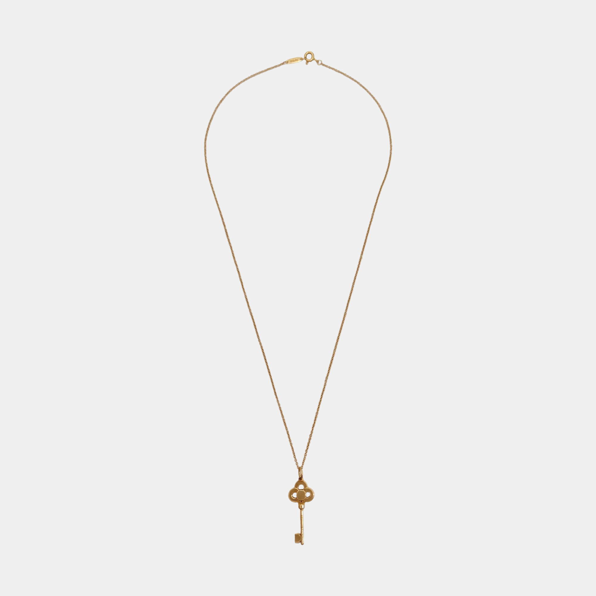 Tiffany Keys 18k Rose Gold Necklace
