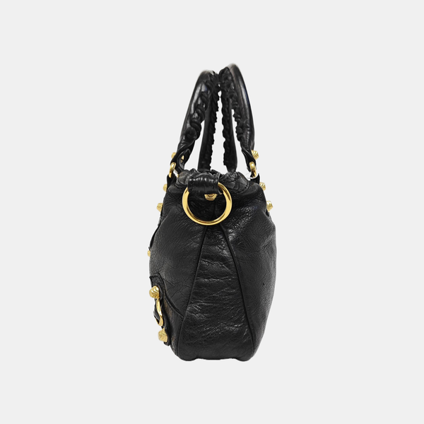 Classic City Small Lambskin Black