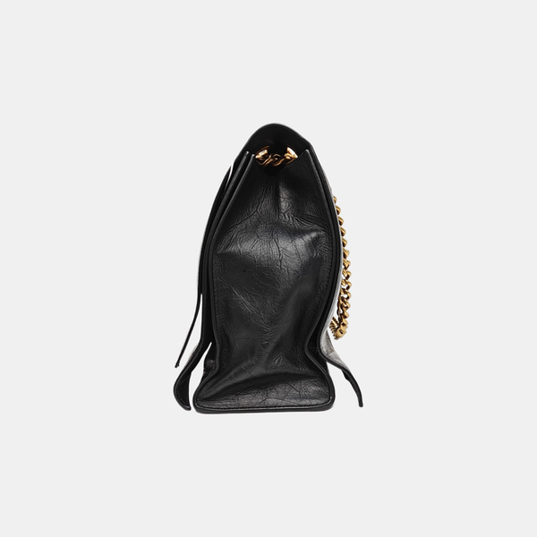 Crush Large Calfskin Black