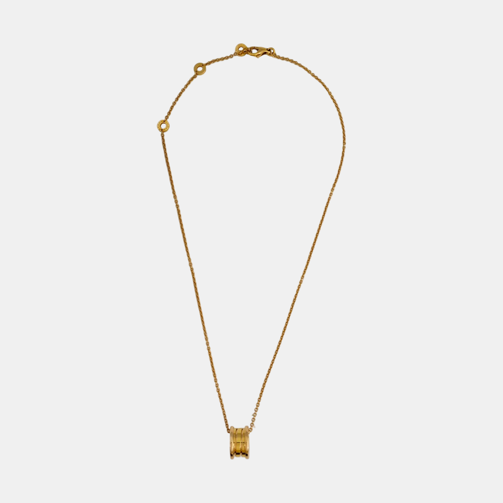 B.ZERO1 18k Rose Gold Necklace