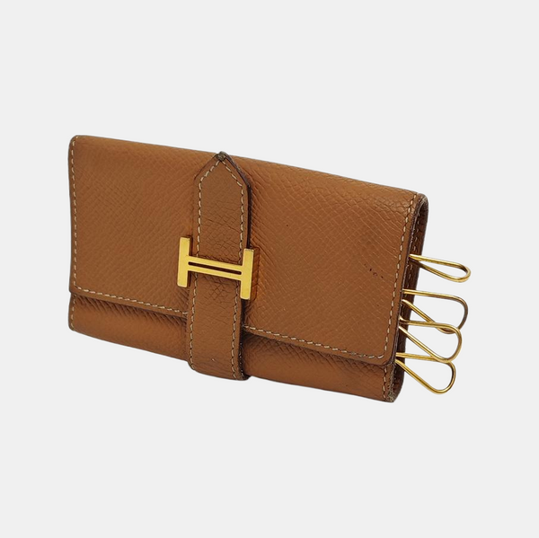 Bearn Epsom Brown Key Pouch