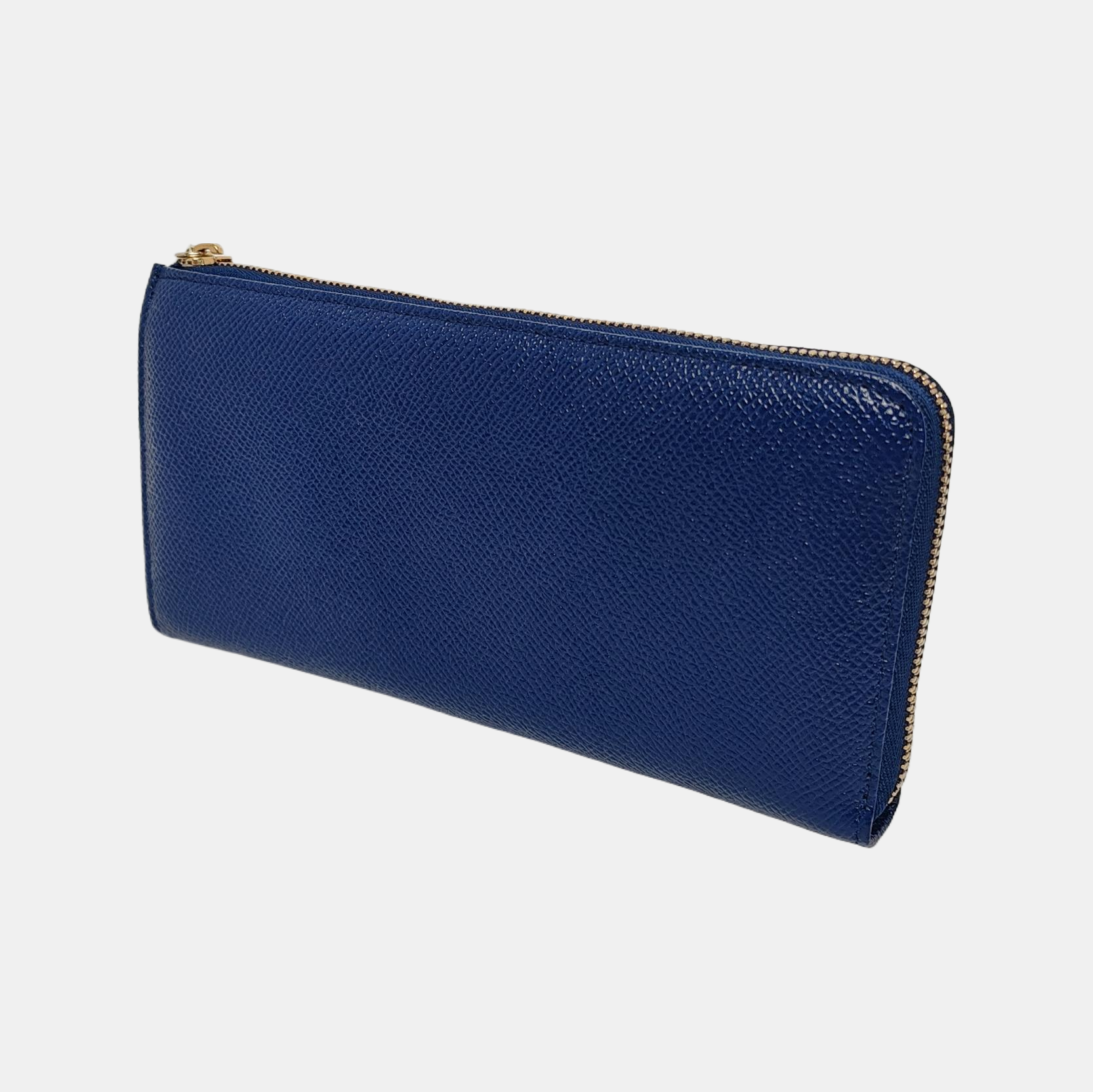 Calfskin Blue Wallet
