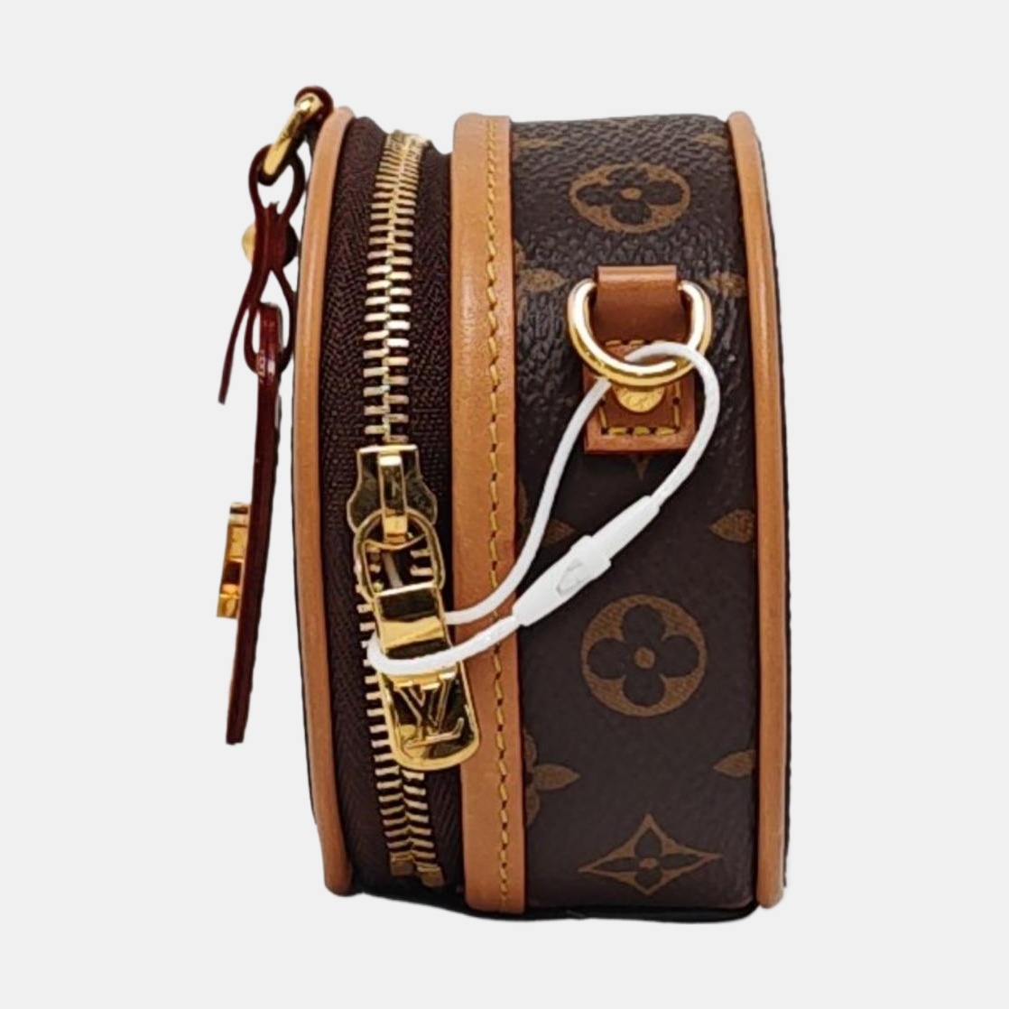 BOITE CHAPEAU Monogram Coated Canvas Brown