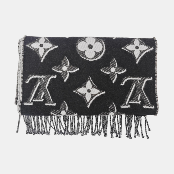 Wool Scarf Black