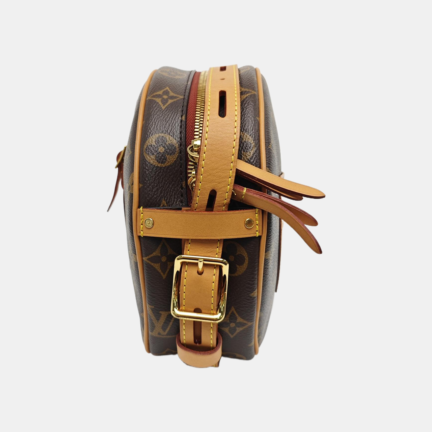 BOITE CHAPEAU MM Monogram Coated Canvas Brown
