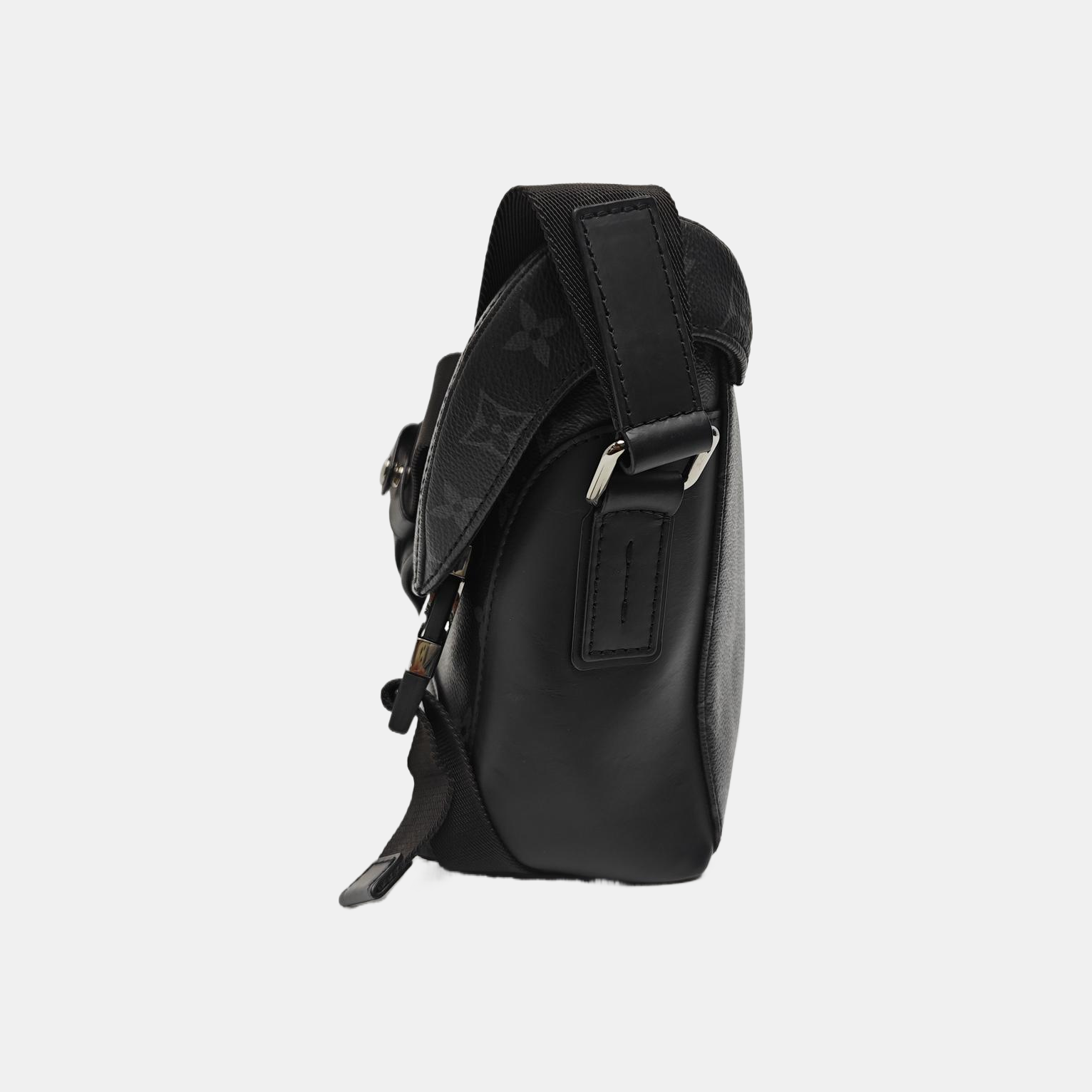 VOYAGER PM Monogram Coated Canvas Black