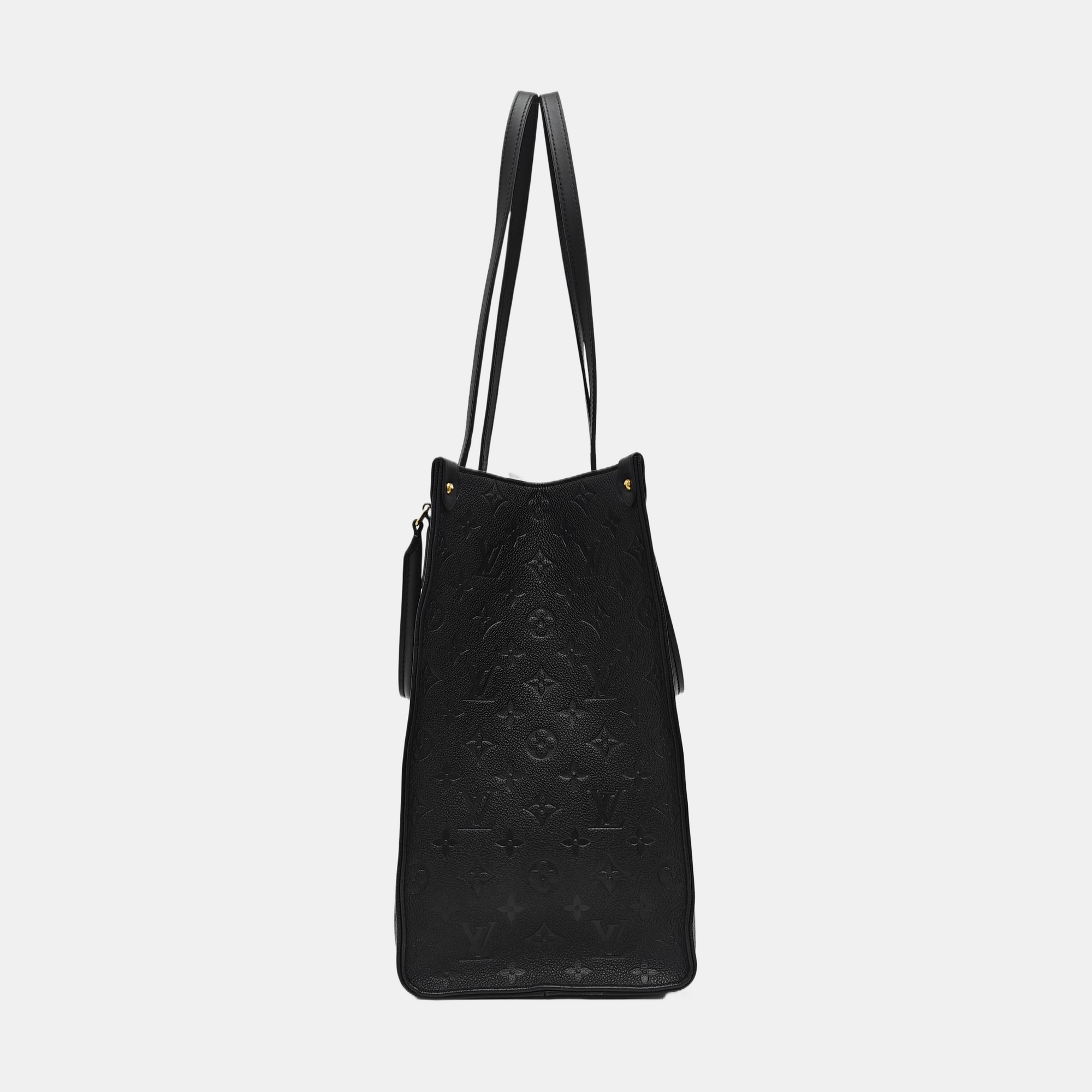 ONTHEGO GM Monogram Calfskin Black