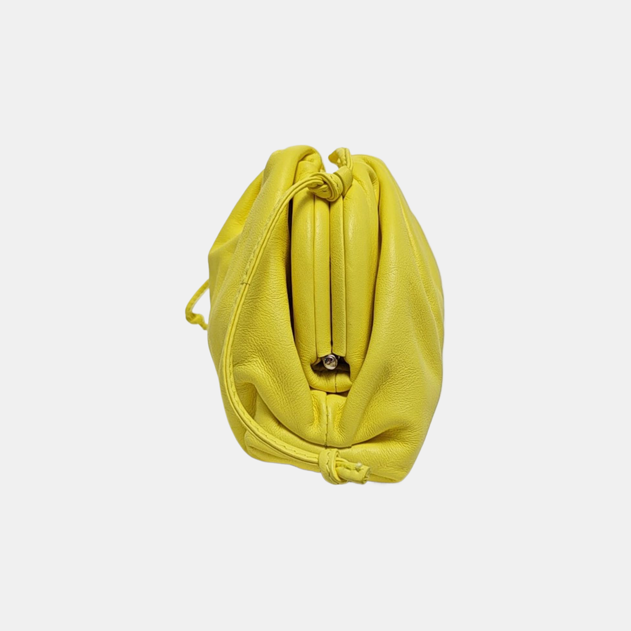 The Pouch Mini Calfskin Yellow