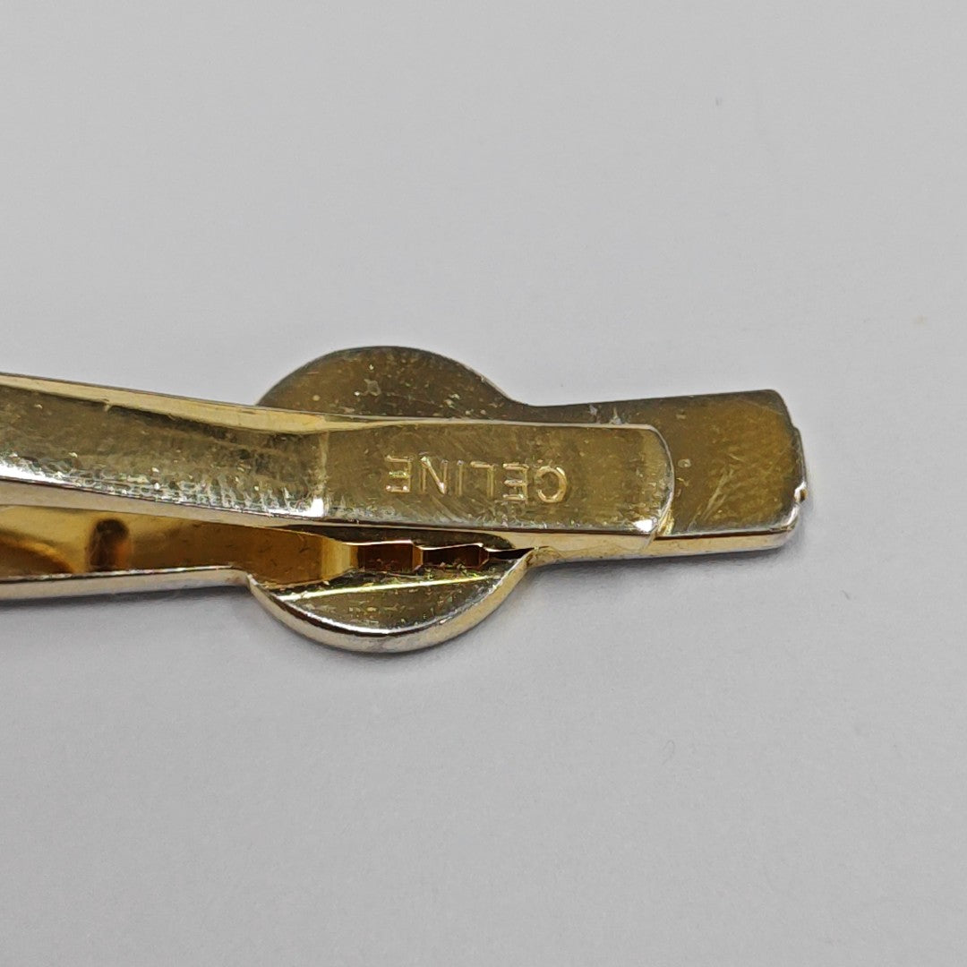 Metal Tie Clip Gold