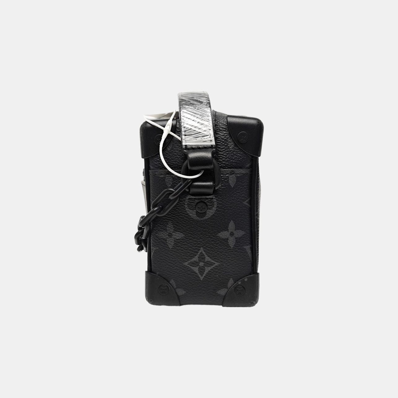 SOFT TRUNK Mini Monogram Coated Canvas Black