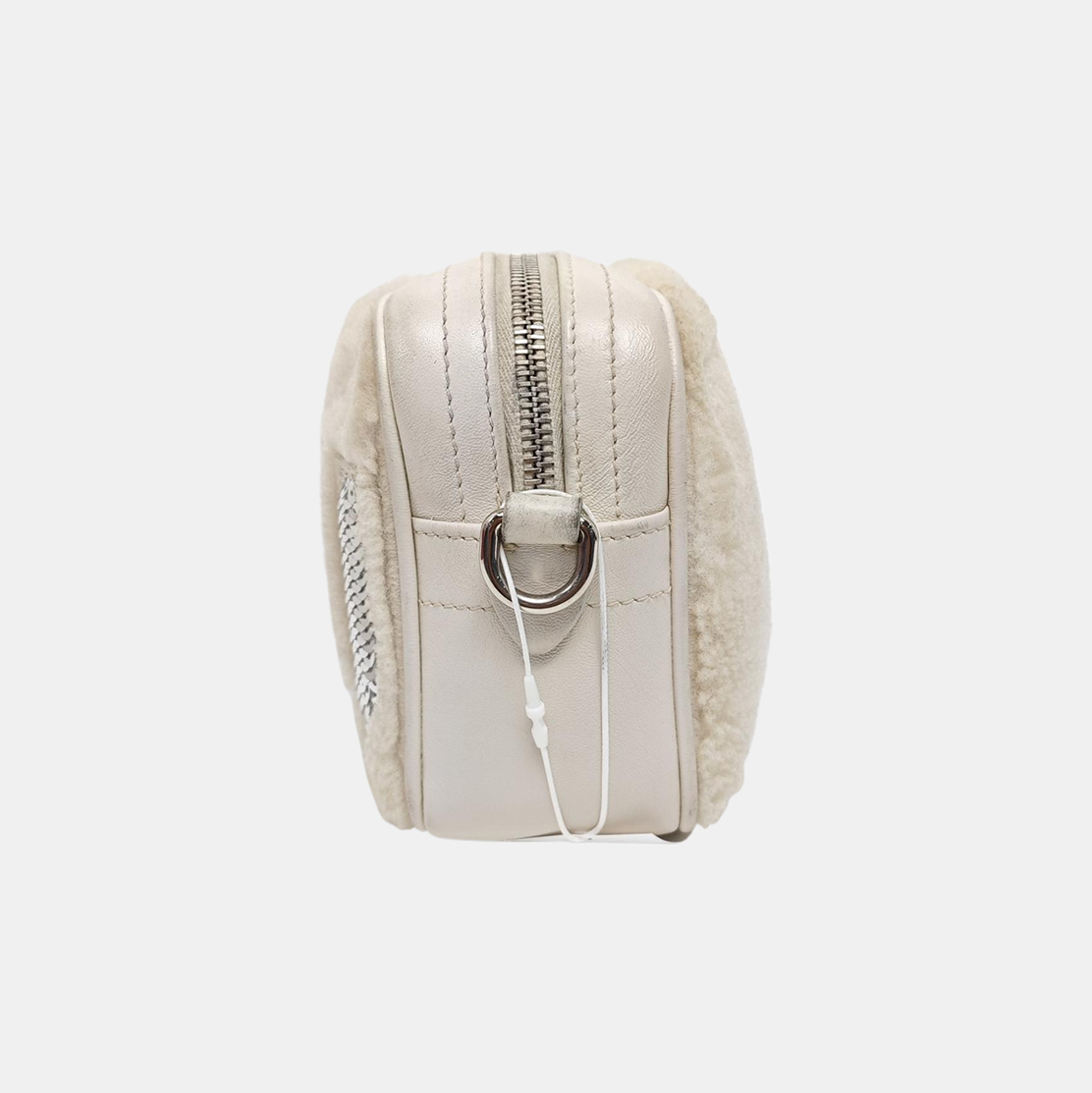 Calfskin Crossbody Bag White