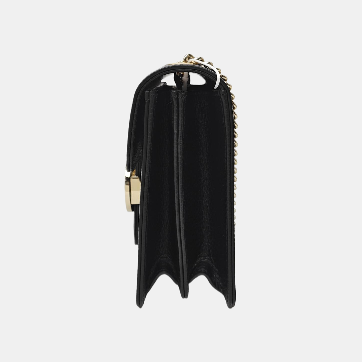 Interlocking G Small Calfskin Black