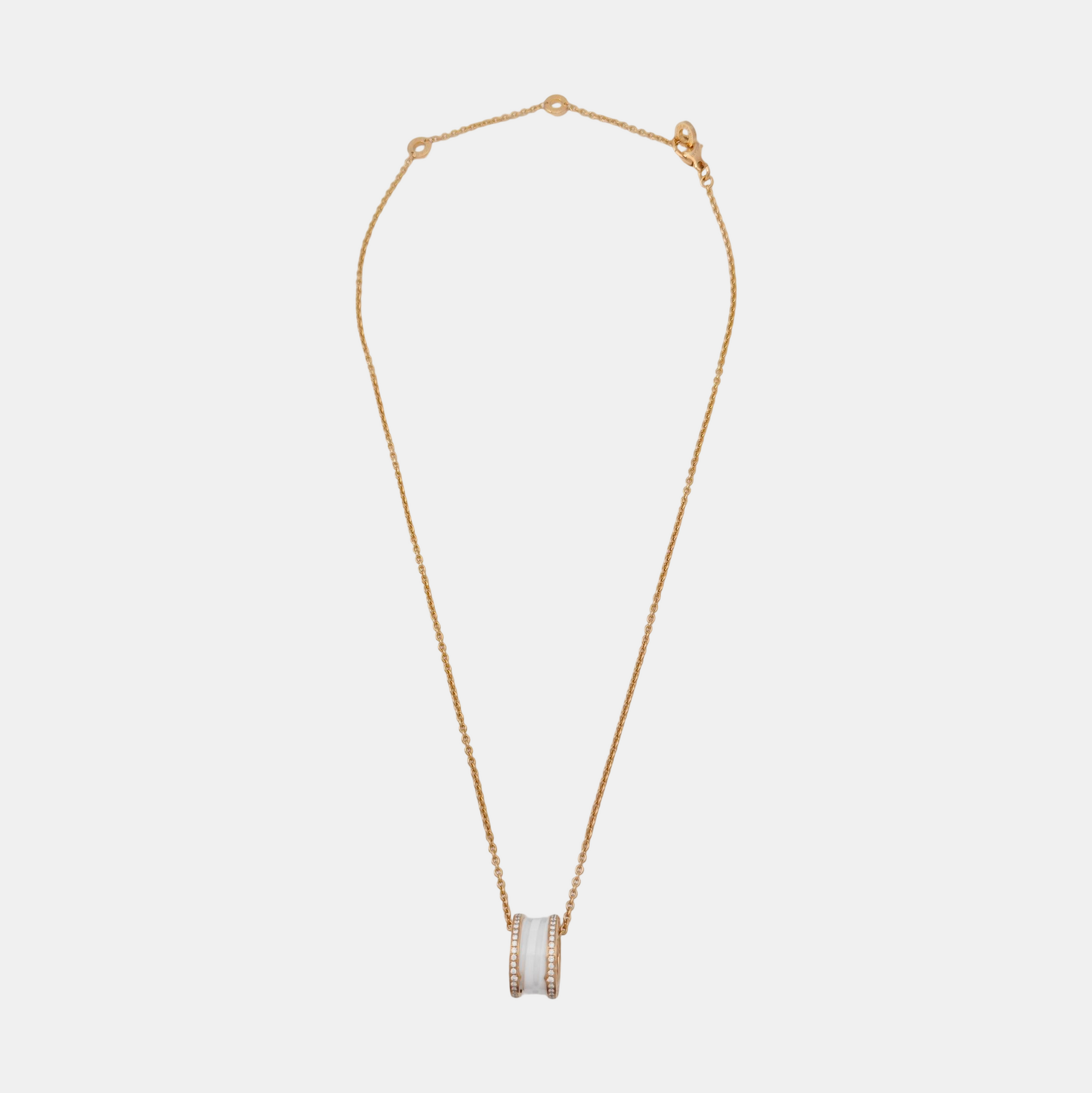 B.ZERO1 18k Rose Gold Necklace