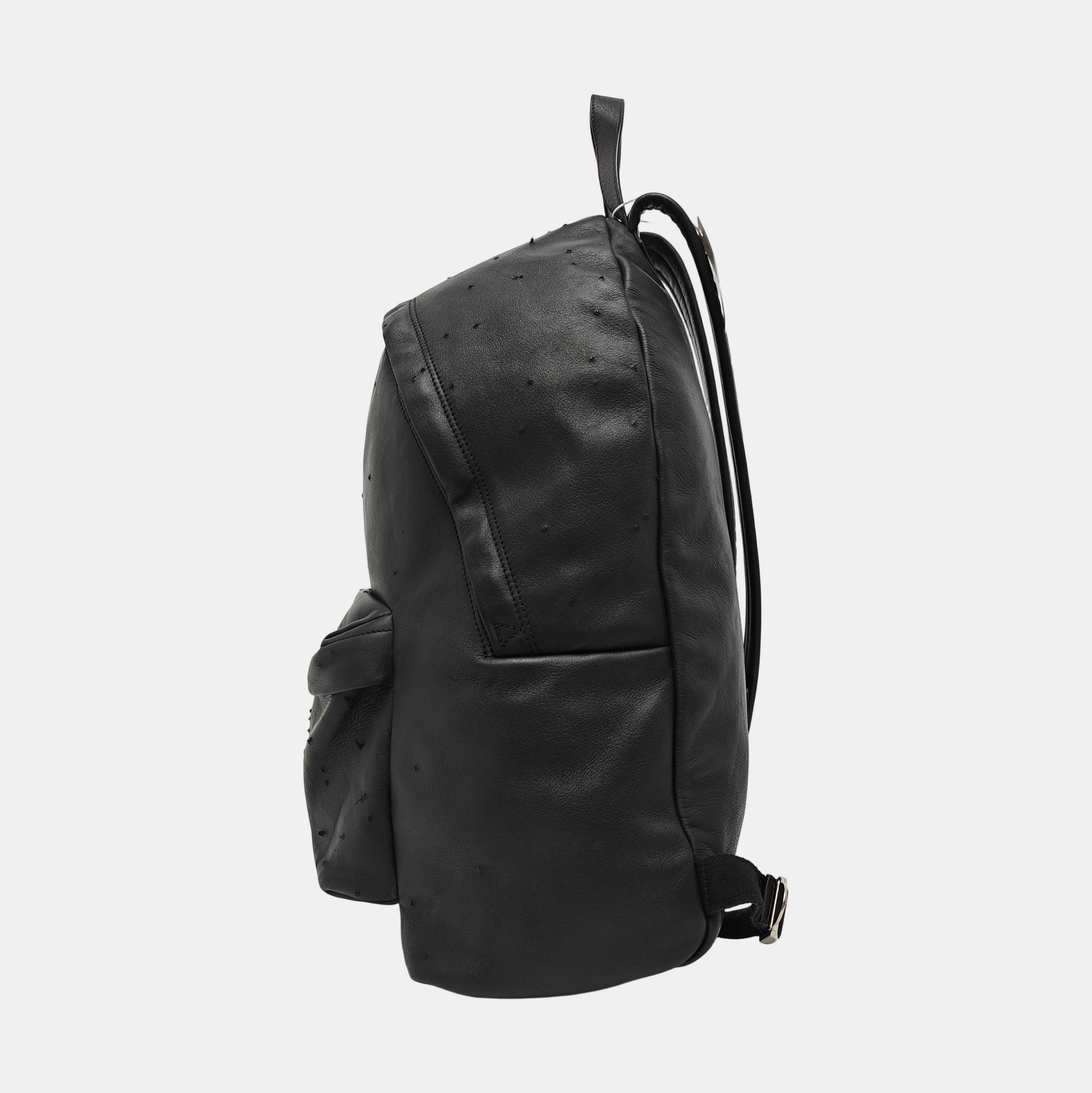 Calfskin Backpack Black