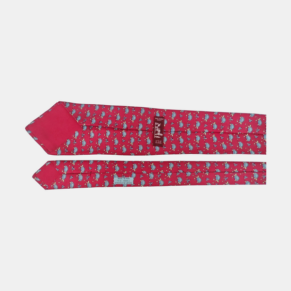 Mulberry Silk Tie Red