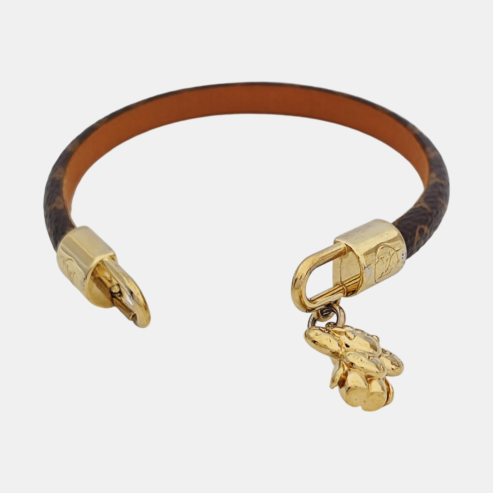 ALMA Coated Canvas Brown Bangle