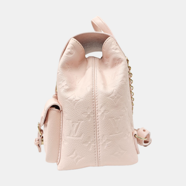 BACKUP Monogram Calfskin Pink